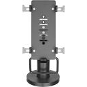 Sbox POS termināļa stiprinājums PTM-05, 175mm, 166x(70-110)mm, +180&deg;/-180&deg;, +45&deg;/-45&deg;, alumīnijs, tērauds, plastmasa