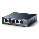 Tinklo komutatorius 5 &times; Gigabit RJ45 nevaldomas TL-SG105 5 &times; 10/100/1000 Mbps Auto MDI MDIX Juodas TP-Link
