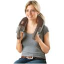 Homedics Vibratsioonikaela massaaž NMSQ-215A-EU, 2 kiirus, soojendusfunktsioon, 4 AA patareid, pruun