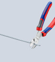Augstas izturības diagonālie griezēji, KNIPEX, 74 05 200, ērti rokturi, grie&scaron;anas jauda līdz &Oslash; 4.2 mm