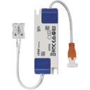 Emos LED &scaron;viestuvas NEXXO ZD1323, 7 W, 480 lm, IP40/IP20, &scaron;iltai/neutrali balta, apvalus, 30 000 valandų, 110&deg; spindulio kampas