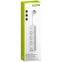 Goobay pagarinātājs 41264, 3 kontaktligzdas, 1.5 m, AC 230 V, AC 250 V, 3680 W, 2 x USB