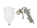 Smidzinā&scaron;anas pistole HVLP 500ml, alumīnija tvertne, 1,5 mm uzgalis, G01107, GEKO