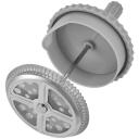 Resto French Press 90532, 0.6 L, pelēka, borosilikāta stikls, nerūsējo&scaron;ā tērauda filtrs, plastmasas vāks, ergonomiska rokturis