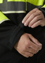 Kohandatav Uc-Me zip in, CL3, kollane/must, M, Helly Hansen, 71185_369-M, 100% pol&uuml;ester, 100% pol&uuml;ester (taaskasutatud), EN 343:2019, EN ISO 20471:2013+A1:2016