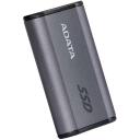 ADATA Elite SE880 AELI-SE880-2TCGY, 2 TB, USB 3.2 Gen 2x2, 2000 MB/s, pelēks