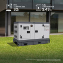 3 fāžu dīzeļģenerators KS 35-3BES KONNER & SOHNEN