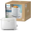 Philips Toaster HD2511/00, 900 W, 2 riekelės, 8 rudos lygiai, 2 angos, auk&scaron;to pakėlimo mechanizmas, metalinis korpusas, baltas