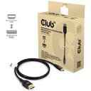 Club3D Mini DisplayPort на DisplayPort кабель CAC-1116 1м, 4K240Hz, 8K60Hz, 10K60Hz, 80 Гбит/с, 10240 x 4320