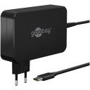Goobay USB-C lādētājs klēpjdatoriem 65420, 90 W, 5/9/12/15/20 V, 1 x 24 pin USB-C 20 V 4.5 A