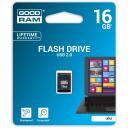 Goodram 16GB UPI2 USB 2.0 m&auml;lupulk, UPI2-0160K0R11, 16 GB, USB 2.0, 20 MB/s, 5 MB/s, must