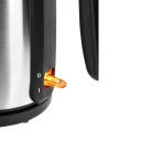 Elektriskā tējkanna ar 1600 W jaudu, 1 L ietilpību un 360° rotācijas bāzi ETA160490000 Adéla Stainless Steel ETA