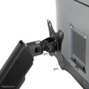 Neomounts sienas stiprinājums WL70-450BL11, 17-32 collas, 9 kg, VESA 75x75-100x100 mm, gāzes atsperes, 135&deg; slīpums, 360&deg; rotācija