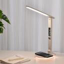 Hawk Настольная лампа HW-LAMP03, 10W, 5 уровней яркости, RGB освещение, будильник, USB выход