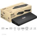 Club3D dokstacija CSV-1562 USB 3.2 Gen 1, 4x USB Type-A, 1x USB Type-C, 3x 4K displeji, 60W PD, Gigabit Ethernet, melna