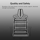 Gaming chair with ergonomic design adjustable armrests and high backrest CGR-Armor EVO Black-Orange COUGAR