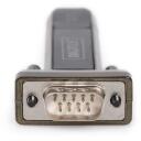 Digitus USB 2.0 sērijas adapteris DA-70156, USB 2.0, D-Sub 9 Male, 0.001 Gbit/s, saderīgs ar PDA un modemi