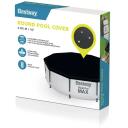 Bestway Накрытие для бассейна 58036 7354575, 305см, черный ПВХ, 0,22мм, крепежные веревки, дренажные отверстия