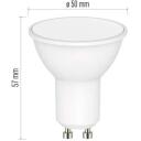 Emos LED pirn GoSmart MR16 ZQW832R, 4,8 W, 400 lm, RGB, Wi-Fi, dimmerdatav, 220-240 V, 50/60 Hz, 20 000 h, GU10