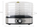 Pārtikas žāvētājs 5 sietu, 420-500 W, temperatūra 35-70 °C 68270 Lund