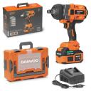 Aku lööktrell DAEWOO DAX 8021Li SET 21W 6.0Ah Li-Ion 1500Nm