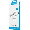 Sandberg USB-C/A uz 7 x USB 3.0 sadalītājs 136-66, 5000 Mbit/s, 0.15 m, 5 V, 3.5 A, 7 porti, GL3510, ECCN EAR99
