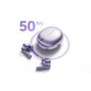 Qcy MeloBuds N70 Lite HT18 Kods, 10m, LDAC, Bluetooth 6.0, ANC līdz -56 dB, IPX5, 50h ar kasti, 3 mikrofoni