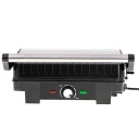 XL table electric grill with 2800W high power double sided grilling black stainless steel AD3051 Adler