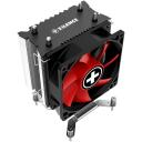 Xilence CPU Охладитель XC026, 92mm, 2, 130W, 600-2200 RPM, 14-23.8 dB, RoHS, черный/красный/серебристый