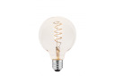 LED spuldze SPIN, E27, G95, 4 W, 265 lm, 2200K, 360&deg;, 3 gadi garantija, LD-G95FLS4-22