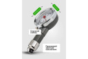 Padangų slėgio matuoklis, ROCKFORCE, RF-SDG-01, 0-7.5 bar, tikslus ir kompaktiškas dizainas