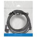 Lanberg Toitekaabel CEE 7/7 kuni IEC 320 C13 CA-C13C-11CC-0050-BK, 5 m, 10 A, must, VDE