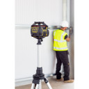 Rotējo&scaron;ais lāzera līmeņrādis FATMAX&reg; RL700L, 60m/600m darbības diapazons, IP66, FMHT77447-1, Stanley