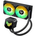 Asus TUF Gaming LC III 240 ARGB dzesētājs 90RC01J1-B0EAY0, 40cm, 2 ventilatori, 90.78 cfm, 2600 RPM, 37.4 dB, saderīgs ar LGA 1700