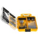 Dewalt Urbjma&scaron;īnu un muciņu ar uzgali komplekts DT70784-QZ 100 gab., 1/4 Hex, dažādi diametri, TOUGHCASE+