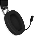 Беспроводные/проводные игровые наушники с 7.1 surround звуком Bluetooth 5.2 и 2.4 GHz соединением и до 18 часов работы Ego GH-13 Белые CND-SGHS13W CANYON