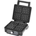 Lovio Vafeļu panna LVWF001BK, 1400W, 4 vafeļu, 25x21,6cm, neslīdo&scaron;as kājiņas, regulējams termostats, aizsardzība pret pārkar&scaron;anu