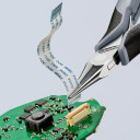 Elektronikas knaibles ESD, KNIPEX, 35 22 115 ESD, 115 mm, ar elektrisko izlādi, precīza konstrukcija