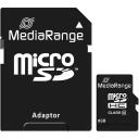 Mediarange m&auml;lukaart micro SDHC 8GB MR957, 8 GB, klass 10, lugemiskiirus kuni 15 MB/s, kirjutamiskiirus 10 MB/s, must