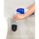 Beldray WC harja LA033996UFFEU7, hall, plastmass, 43cm x 11.6cm x 11.2cm, ergonoomiline k&auml;epide, kergesti puhastatav pea