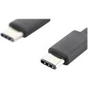 Digitus USB Type-C savienojuma kabelis AK-300138-030-S, 3m, 3A, 480Mb/s, Power Delivery atbalsts, sinhronizācija un uzlāde