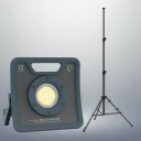 Светодиодный рабочий свет NOVA 12, 12000lm, Bluetooth IK07/IP67 + 3м штатив, Scangrip, 81 W, 5700 K, 200 lux @ 4 м