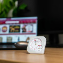 Комнатный биметаллический термометр с гигрометром BIOTERM 014801 -20°C до +50°C, белый