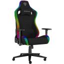 Genesis Trit 660 RGB spēļu krēsls NFG-2247, 129-136cm, 20.5kg, 5 ritentiņi, 2D regulējami roku balsti, ergonomisks, atzveltne