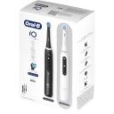 Braun Oral-B iO5 Duo, 4210201428695, 2, 5, Akumulators, Lādētājs, Apaļa suka, Spiediena sensors, LED indikatori