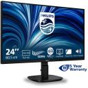 Philips 24B2N2200/00, 24 tolli, IPS, 120 Hz, 4 ms, 1920 x 1080 pikslit, 300 cd/m&sup2;, HDMI pordide arv 1, Must