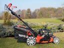Savaeigė benzininė vejapjovė 53 cm, elektrinis starteris, 4 funkcijos, LONCIN 224cc variklis, YT-85533 YATO