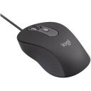 Logitech USB optinė pelė M520, 910-007511, 4000 DPI, 4 mygtukai, 1.8m laidas, ambidekstrinė forma, optinė technologija