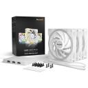 Be Quiet Kompiuterio korpuso ventiliatorius BL101, 120mm, 2500RPM, 88.86m&sup3;/h, 2.6mmH2O, 18 LED, PWM, 3 ventiliatoriai