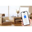 Meross MRS105MA-EU viedtīkls slēdzis, MRS105MAQUA-EU, 2.4 GHz, 55x55 mm, automātiskā kalibrācija, balss kontrole